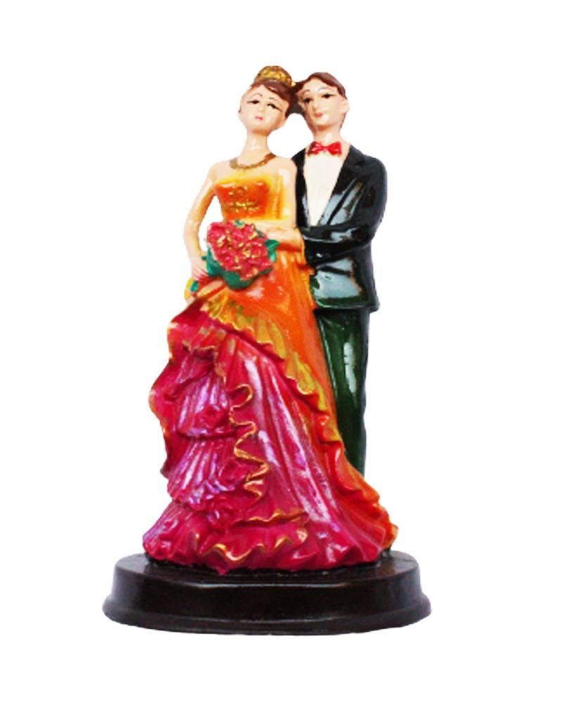 Handcrafted Loving Married Couple Statue Showpiece - Premium  from Mystical9 - Just Rs 699 /- Shop now at Mystical9.com