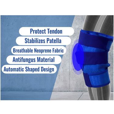 Fidato Perfect Magnetic Knee Support - Premium  from Mystical9 - Just Rs 710 /- Shop now at Mystical9.com