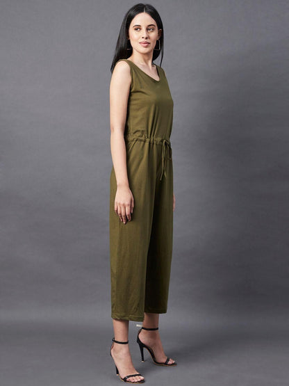 Women's Cotton Solid Jumpsuits - Premium  from Mystical9 - Just Rs 781 /- Shop now at Mystical9.com