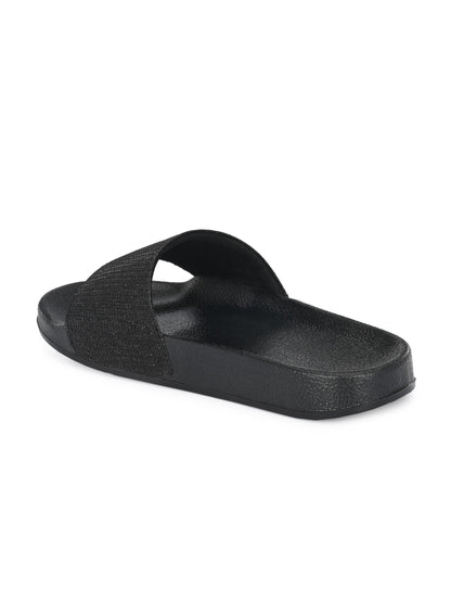 BUCIK Women's Synthetic Leather Slip-On Casual Sliders - Premium  from Mystical9 - Just Rs 875 /- Shop now at Mystical9.com