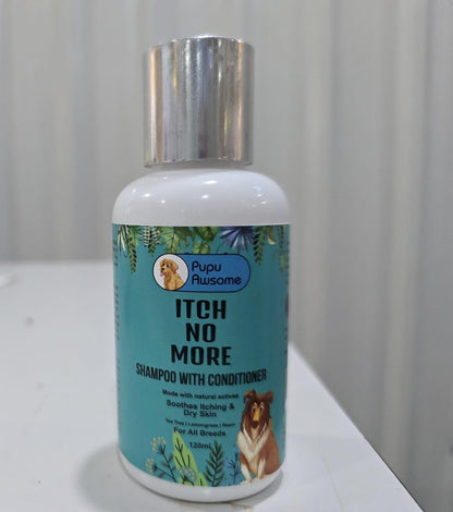 Flea and Tick Itch No More Shampoo with Conditioner for Dog (120ML) - Premium  from Mystical9 - Just Rs 600 /- Shop now at Mystical9.com