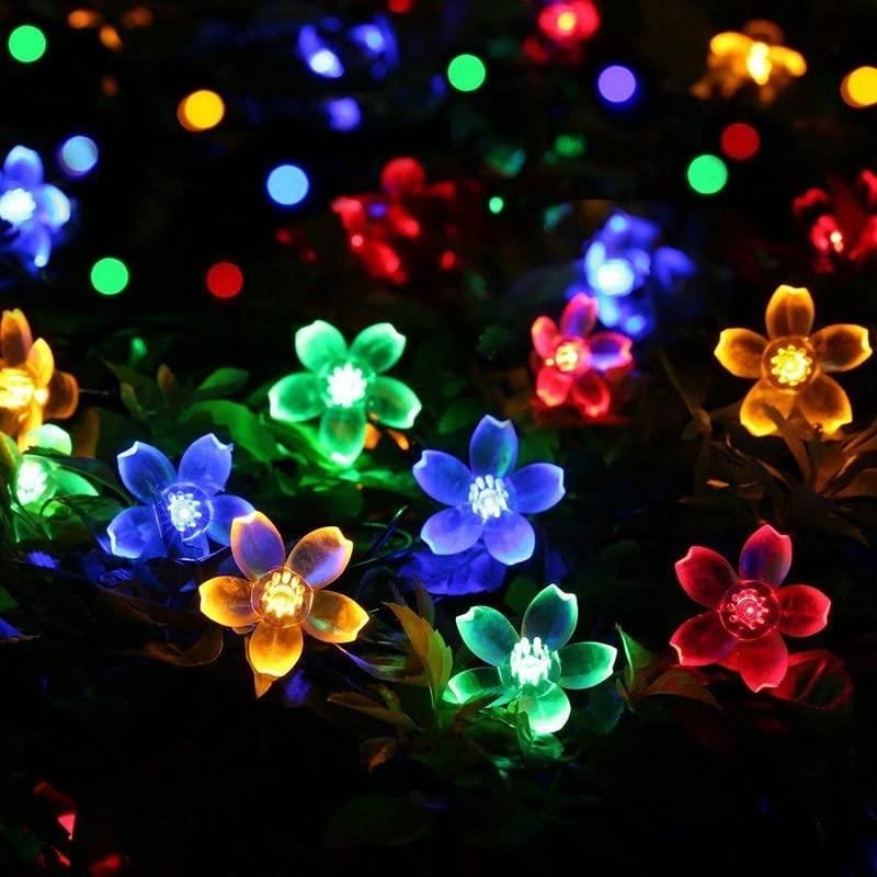 LED 4 Meter Blossom Flower Fairy String Lights, Christmas Lights for Diwali Home Decoration - Premium  from Mystical9 - Just Rs 580 /- Shop now at Mystical9.com