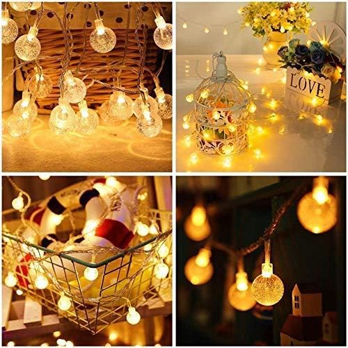 Led Crystal Bubble Ball String Fairy Lights - Premium  from Mystical9 - Just Rs 649 /- Shop now at Mystical9.com