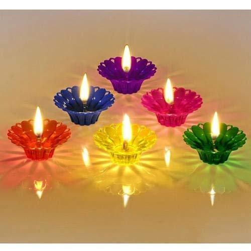 Set of 12 and set of 24 3D Reflection Diya - Premium  from Mystical9 - Just Rs 590 /- Shop now at Mystical9.com