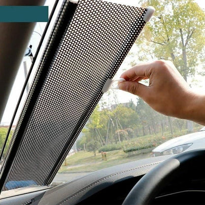 Automatic Car Curtain Sun Shade for UV Protection - Premium  from Mystical9 - Just Rs 800 /- Shop now at Mystical9.com