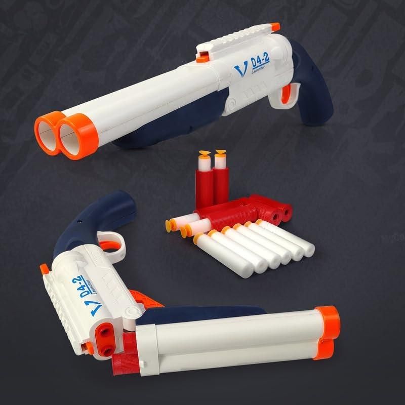 Shotgun Toy Gun for Kids with 10 Foam Bullets - Premium  from Mystical9 - Just Rs 900 /- Shop now at Mystical9.com