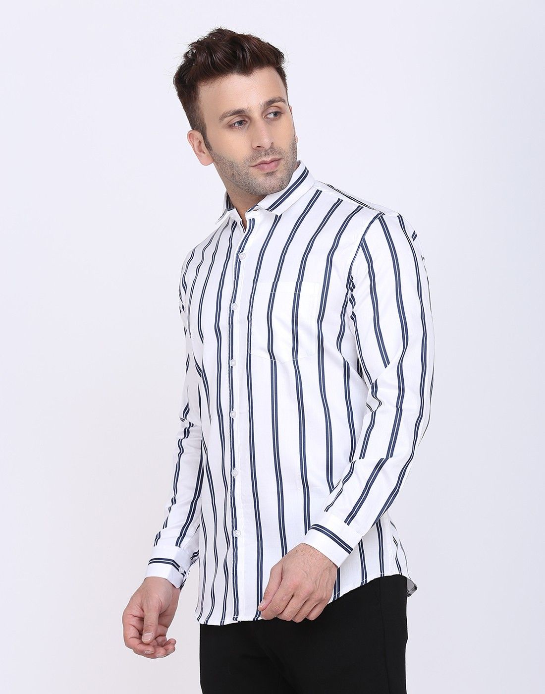 Men's Printed Cotton Blend Shirts - Premium  from Mystical9 - Just Rs 785 /- Shop now at Mystical9.com