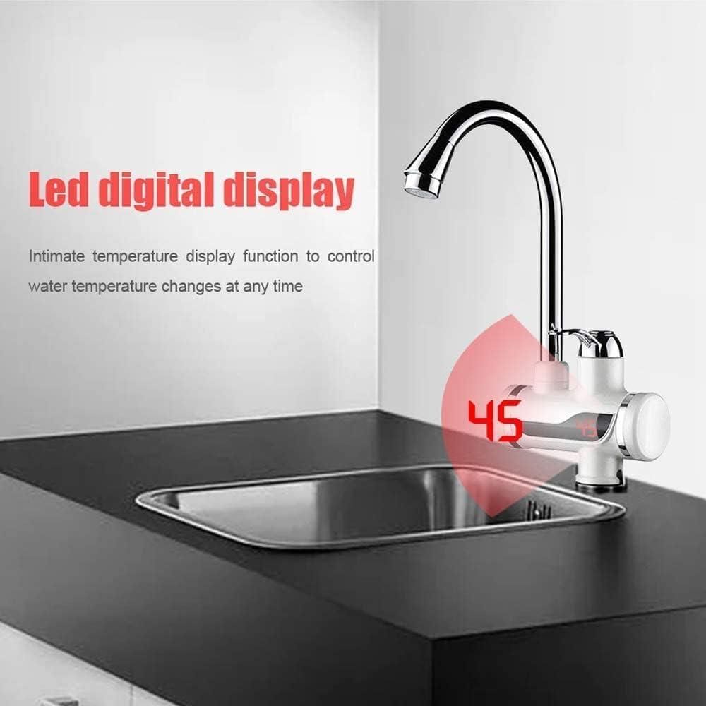 Electric Water Heater And Tankless Fast Water Heating Tap Instant Hot Kitchen Faucet - Premium  from Mystical9 - Just Rs 1430 /- Shop now at Mystical9.com