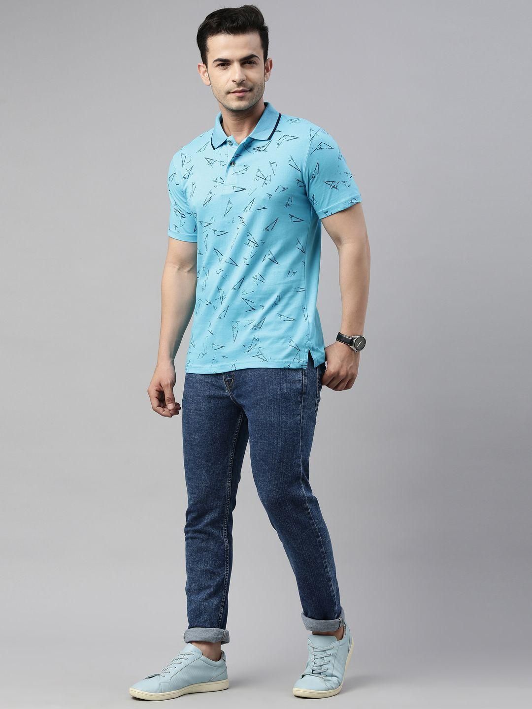 Kryptic Cotton Printed Half Sleeves Mens Polo T-Shirt - Premium  from Mystical9 - Just Rs 739 /- Shop now at Mystical9.com