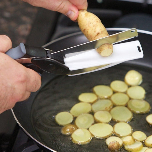 Cleaver Cutter - 2 in 1 Kitchen Knife / Cleaver Cutters - Premium  from Mystical9 - Just Rs 550 /- Shop now at Mystical9.com