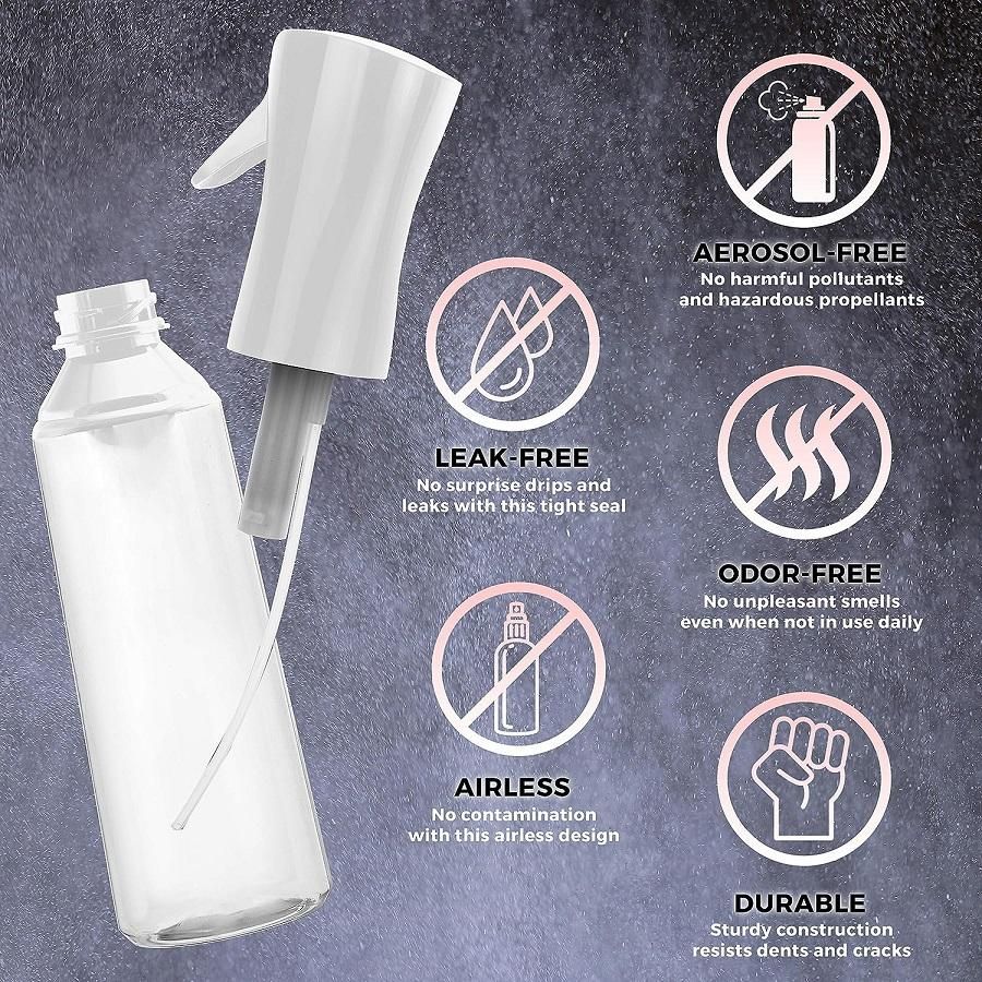 Continuous Spray Bottle - Water Mister For Hairstyling, Plants, Cleaning, Cooking, Misting & Skin Care - Premium  from Mystical9 - Just Rs 700 /- Shop now at Mystical9.com