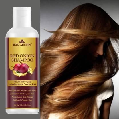 Bon Austin Red Onion Shampoo-For Hair Growth & Anti Hair Fall 100 ml  (Pack Of 2) - Premium  from Mystical9 - Just Rs 600 /- Shop now at Mystical9.com