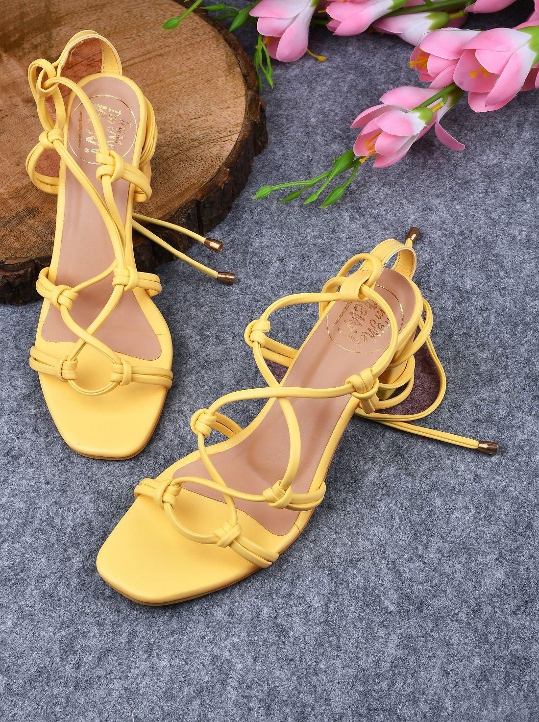 Comfort Block Heel Bellies Sandal For Women's - Premium  from Mystical9 - Just Rs 913 /- Shop now at Mystical9.com