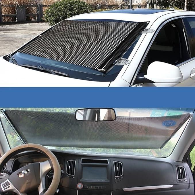 Automatic Car Curtain Sun Shade for UV Protection - Premium  from Mystical9 - Just Rs 800 /- Shop now at Mystical9.com