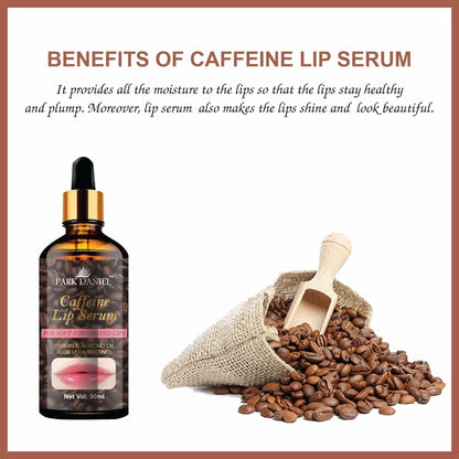 Park Daniel Caffeine Lip Serum (30ml) - Premium  from Mystical9 - Just Rs 400 /- Shop now at Mystical9.com