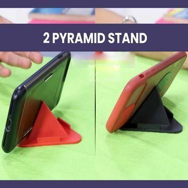 Fidato Wireless Bluetooth Single Headset With Free 2 Mobile Stands - Premium  from Mystical9 - Just Rs 650 /- Shop now at Mystical9.com