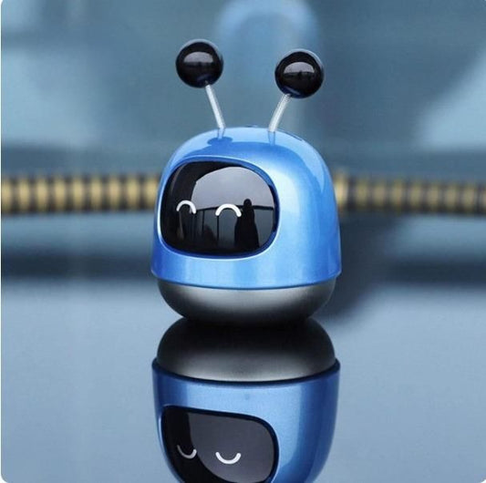 Robot Car Perfume For Car Dashboard (Blue) - Premium  from Mystical9 - Just Rs 750 /- Shop now at Mystical9.com