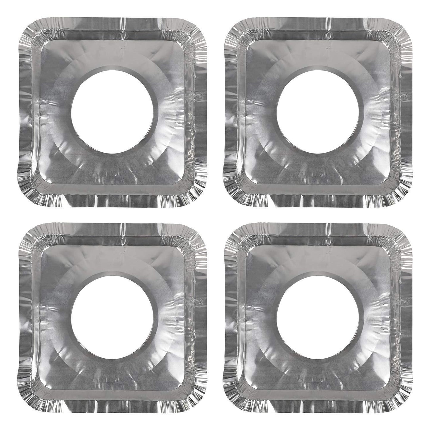 Foil Burner Guard-Square Aluminium Foil Stove Disposables Burner Guard(Pack Of 10) - Premium  from Mystical9 - Just Rs 600 /- Shop now at Mystical9.com