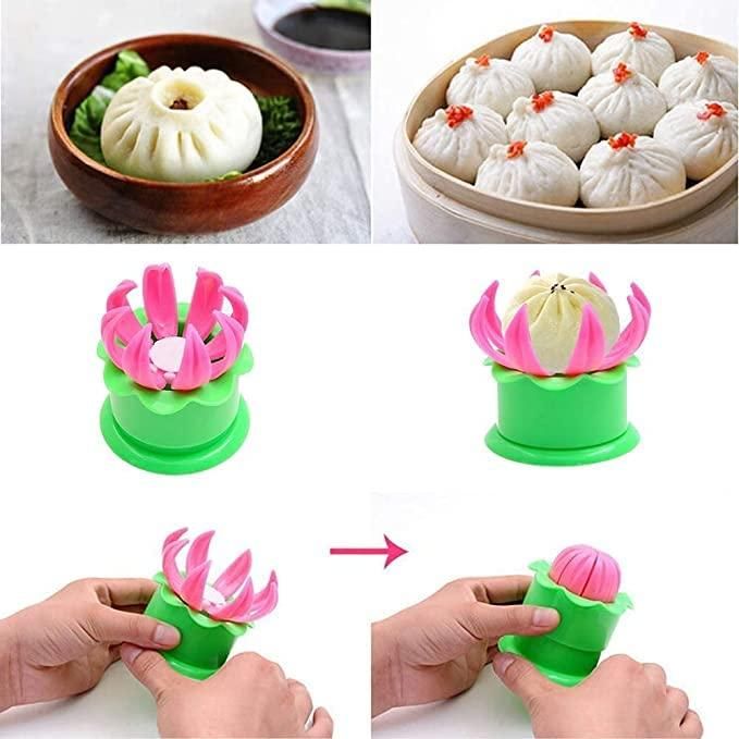 Dumpling Moulds-Plastic Momos Dumpling Maker Dough Press Mould Shapes - Premium  from Mystical9 - Just Rs 520 /- Shop now at Mystical9.com