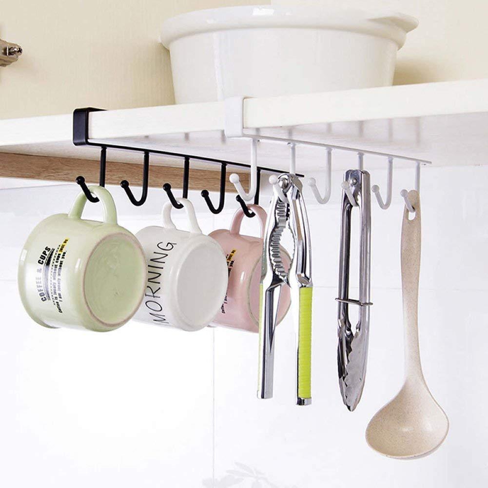 Mug Cups Wine Glasses Storage Hooks Kitchen - Premium  from Mystical9 - Just Rs 500 /- Shop now at Mystical9.com