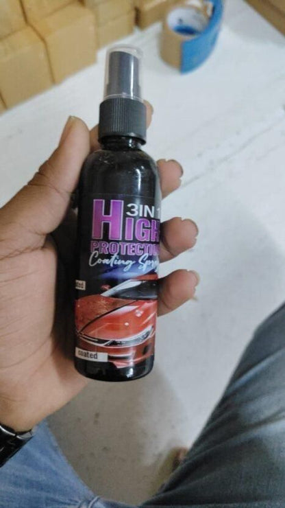 3 in 1 High Protection Quick Car Ceramic Coating Spray - Car Wax Polish Spray (Pack of 2) - Premium  from Mystical9 - Just Rs 550 /- Shop now at Mystical9.com