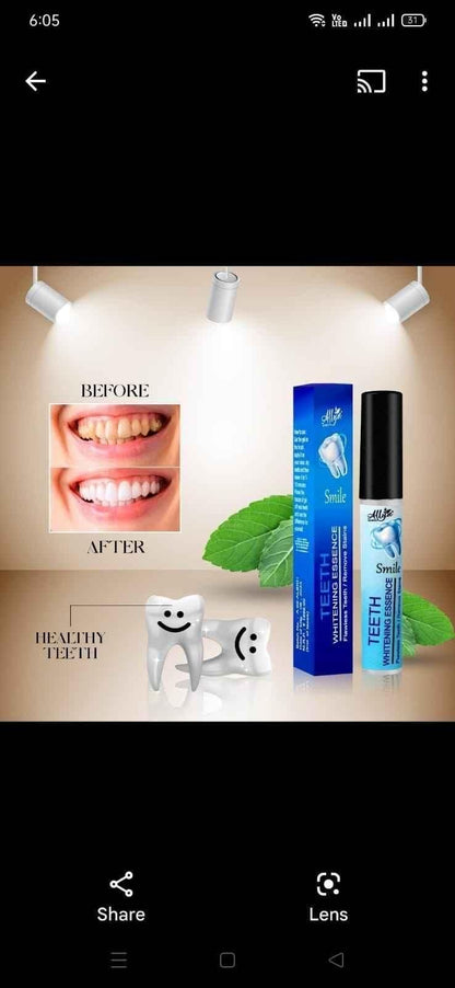 Teeth Whitening Gel Pen - Premium  from Mystical9 - Just Rs 550 /- Shop now at Mystical9.com