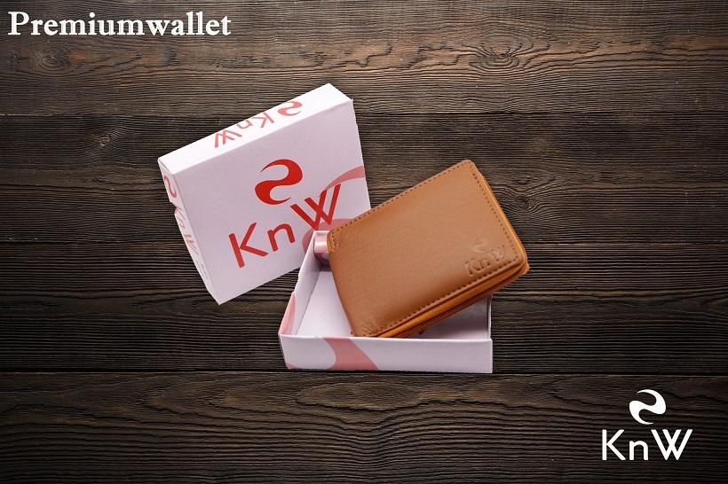 KnW Wallet Leather Green 8 Card Holder - Premium  from Mystical9 - Just Rs 750 /- Shop now at Mystical9.com