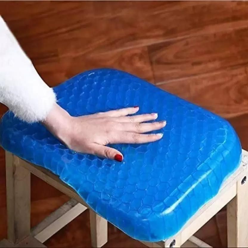 Gel Orthopedic Seat Cushion for Office Chair, Wheelchair, or Home Rubber Cushion for Back Pain - Premium  from Mystical9 - Just Rs 830 /- Shop now at Mystical9.com