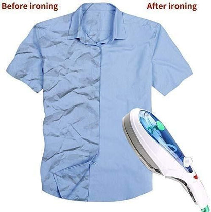 Travel Steamer Iron Portable Garment Hand Steamer For Clothes - Premium  from Mystical9 - Just Rs 1050 /- Shop now at Mystical9.com