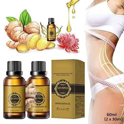 Belly Drainage Ginger Oil(Pack of 2) - Premium  from Mystical9 - Just Rs 500 /- Shop now at Mystical9.com