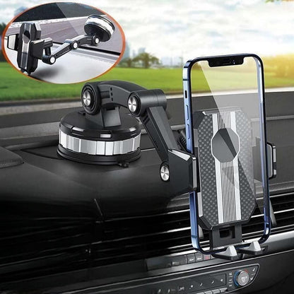 Adjustable Car Suction Cup Mobile Phone Holder - Premium  from Mystical9 - Just Rs 800 /- Shop now at Mystical9.com