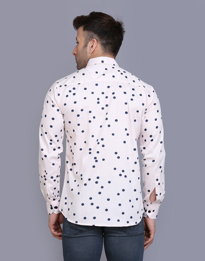 Men's Printed Cotton Blend Shirts - Premium  from Mystical9 - Just Rs 785 /- Shop now at Mystical9.com