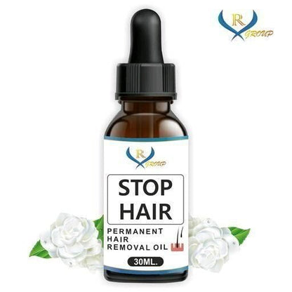 VR Group Stop Permanent Hair Removal Oil - Premium  from Mystical9 - Just Rs 450 /- Shop now at Mystical9.com