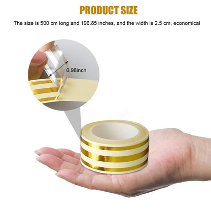 5M Golden Tile Gap Tape (2.5CM*5M) - Premium  from Mystical9 - Just Rs 700 /- Shop now at Mystical9.com