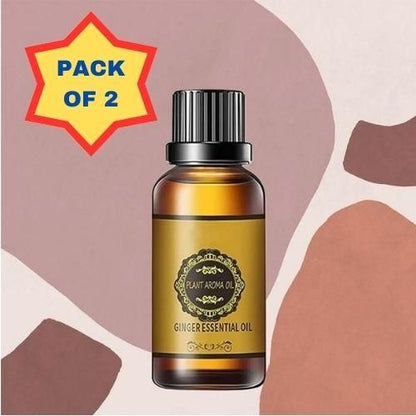 Belly Drainage Ginger Oil(Pack of 2) - Premium  from Mystical9 - Just Rs 500 /- Shop now at Mystical9.com