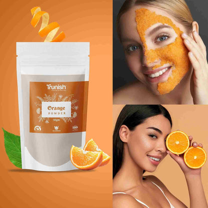 Orange Peel Powder - Premium  from Mystical9 - Just Rs 600 /- Shop now at Mystical9.com