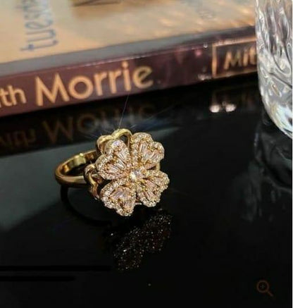 Lovely American Diamond Finger Ring - Premium  from Mystical9 - Just Rs 586 /- Shop now at Mystical9.com