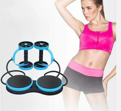 Wheel Roller for Core Workouts, Abdominal Roller Wheel with Knee Pad - Premium  from Mystical9 - Just Rs 950 /- Shop now at Mystical9.com