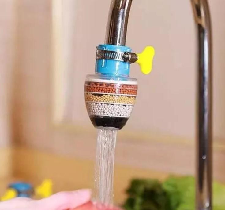 Faucet Filter- Six Layer Activated Carbon Water Faucet Filter (Assorted Color)( Pack of 1) - Premium  from Mystical9 - Just Rs 525 /- Shop now at Mystical9.com