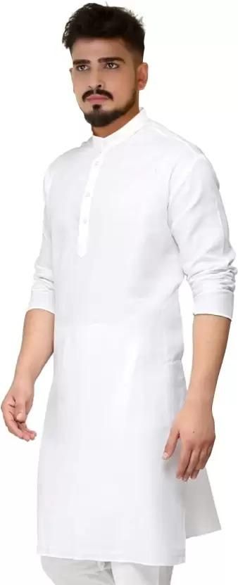 Men's Cotton Solid Kurtas - Premium  from Mystical9 - Just Rs 715 /- Shop now at Mystical9.com