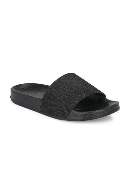 BUCIK Women's Synthetic Leather Slip-On Casual Sliders - Premium  from Mystical9 - Just Rs 875 /- Shop now at Mystical9.com