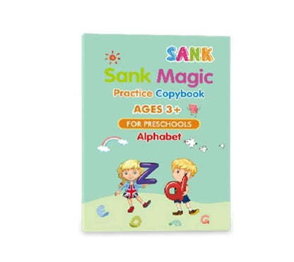 Sank Magic Practice Copybook(Pack of 2) - Premium  from Mystical9 - Just Rs 550 /- Shop now at Mystical9.com