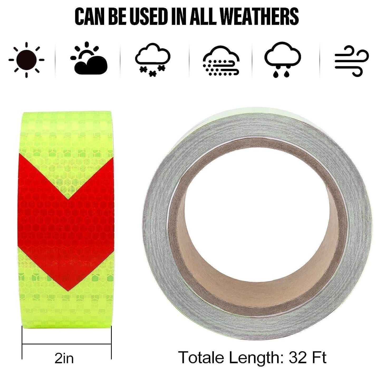 Outdoor or Industrial Marking Caution Warning Safety Adhesive Tape - Premium  from Mystical9 - Just Rs 900 /- Shop now at Mystical9.com