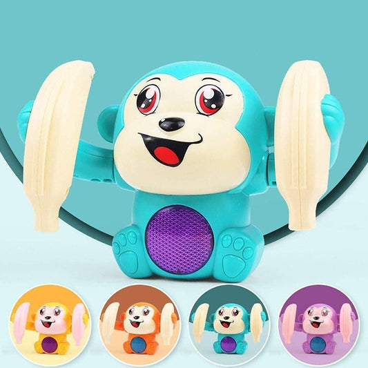 Dancing and Spinning Rolling Doll Tumble Monkey - Premium  from Mystical9 - Just Rs 700 /- Shop now at Mystical9.com