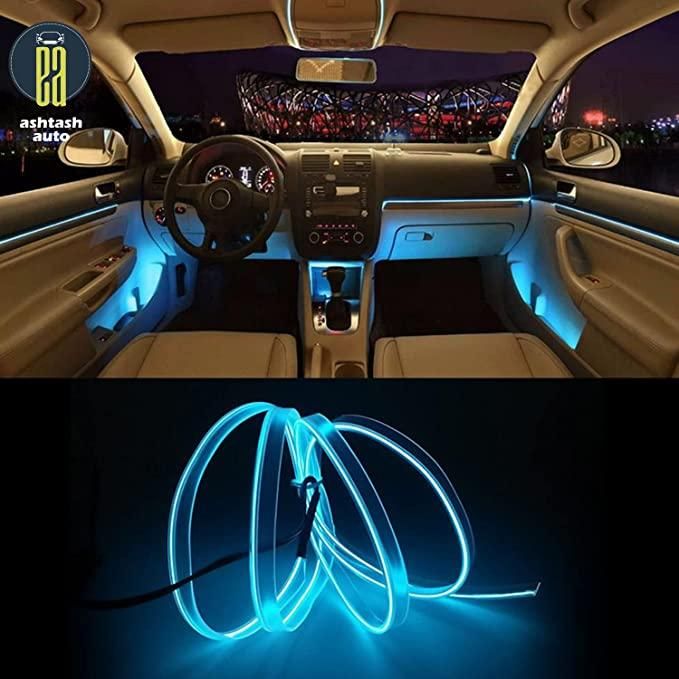 EL Flexible Neon Wire Car Interior LED Strip - Premium  from Mystical9 - Just Rs 780 /- Shop now at Mystical9.com